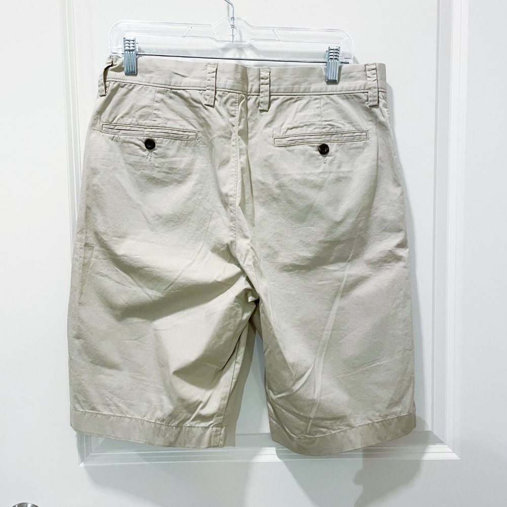 J. Crew Stretch Club Shorts in a Light Khaki Color - Picture 3 of 11